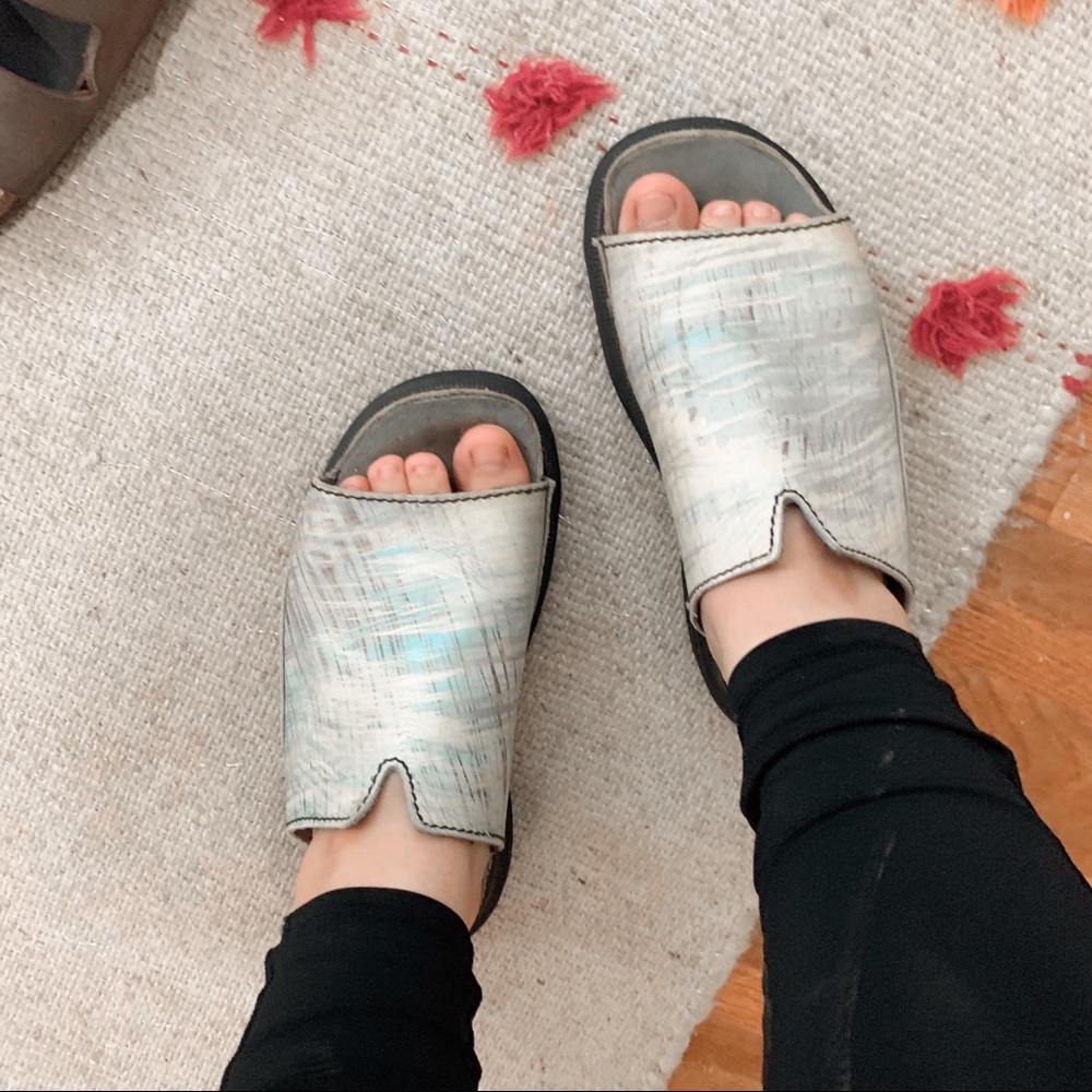 dr. martens | platform slide sandals sz 9 - Picture 12 of 14